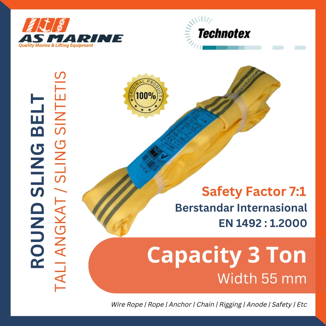 Round Sling 3 Ton Technotex